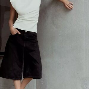 Zara White Sleeveless Top